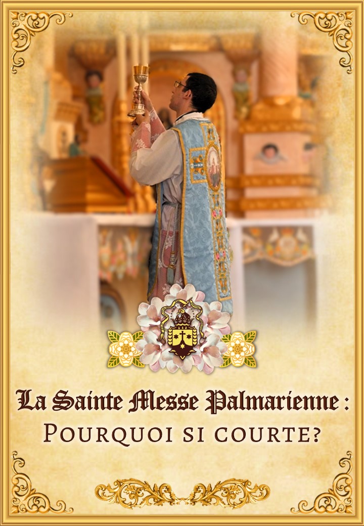 La Sainte Messe Palmarienne :<br>Pourquoi si courte?<br><br>En Savoir Plus</a>